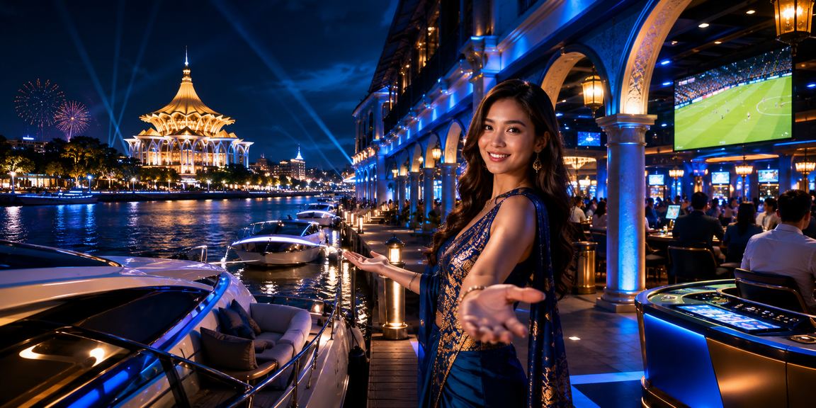 Pemain Kuching menikmati permainan kasino roulette dalam talian melalui platform 9702
